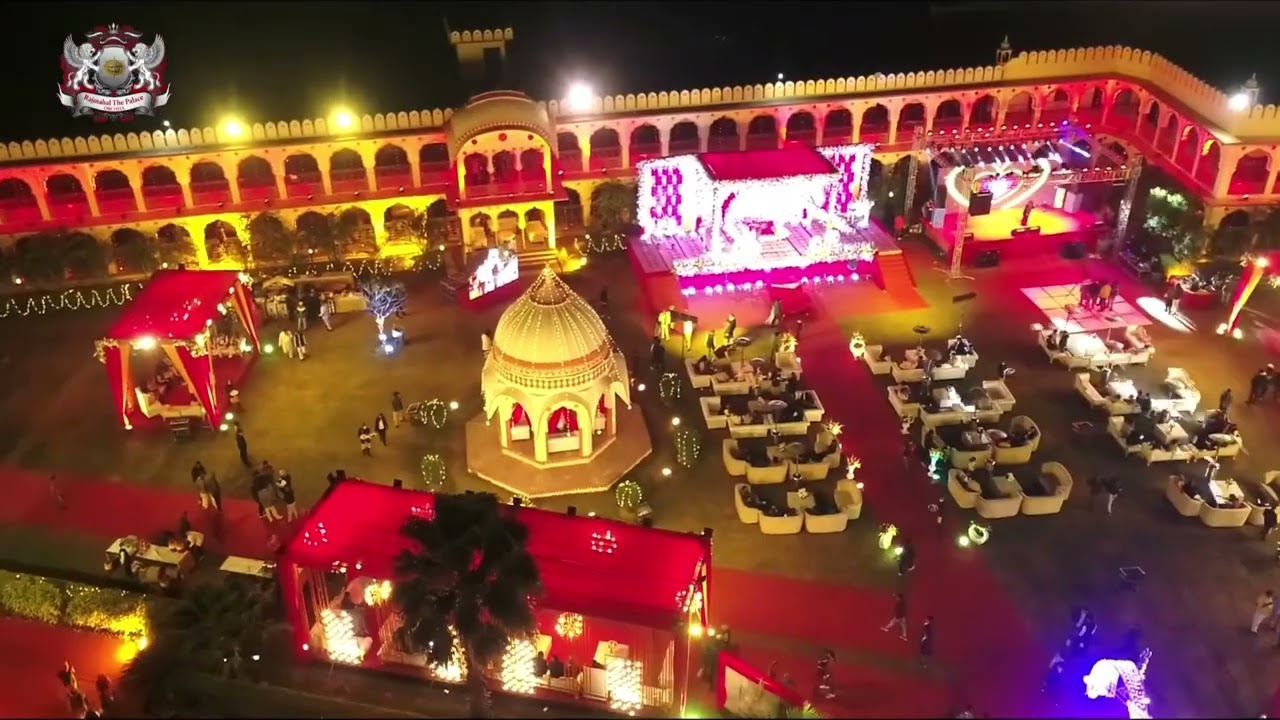 Witness the Grandeur of RajMahal Palace Orchha's Royal Wedding