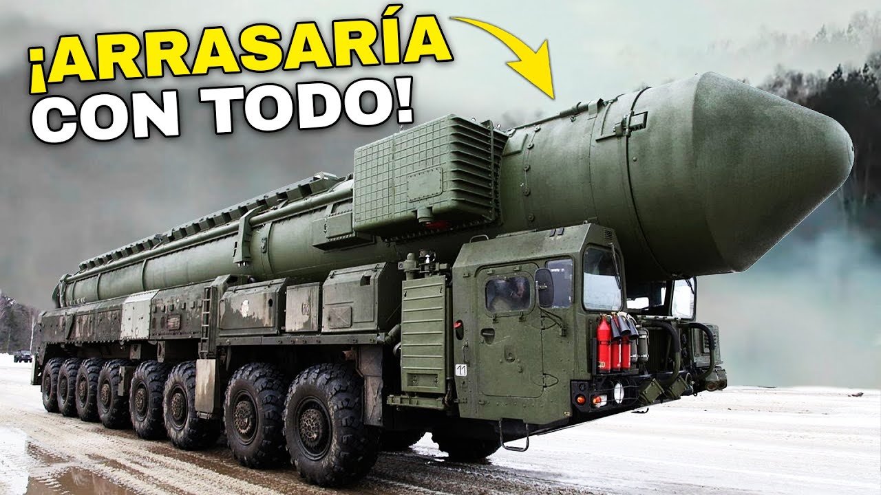 Estos son los m&aacute;s LETALES MISILES NUCLEARES con los que cuenta RUSIA hoy