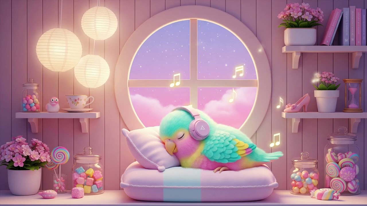Featherlight Dreams 🐦 1 Hour of Instrumental Relaxing Music – Deep Sleep