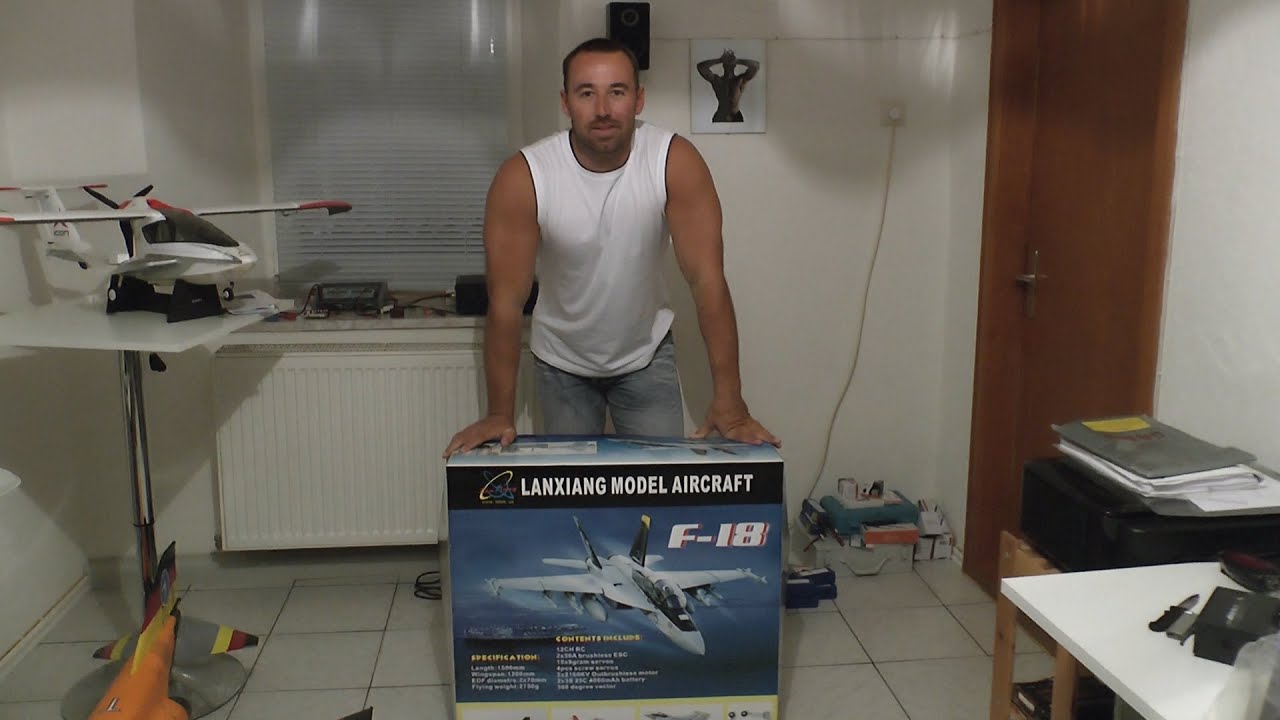 Bananahobby LX F/A-18 Super Hornet - unboxing