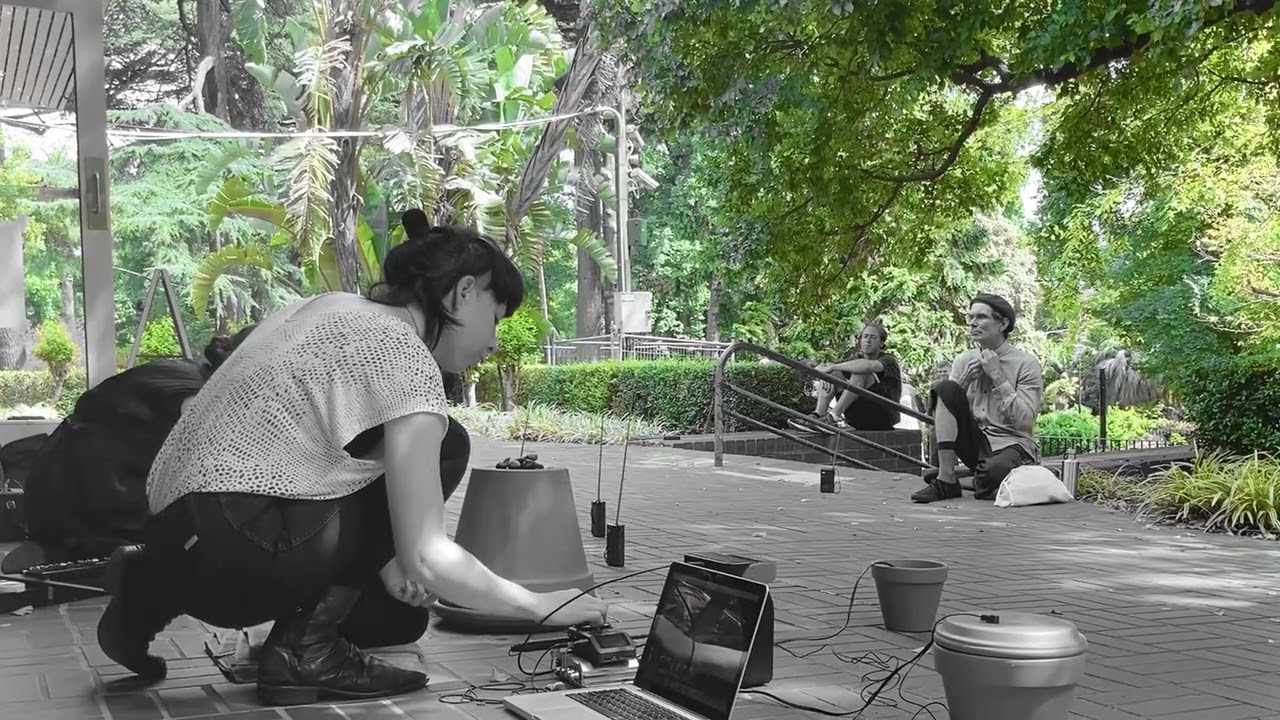 Carly Fischer + Radio Cegeste - 're-sounding buried waterways' @ The Pavilion