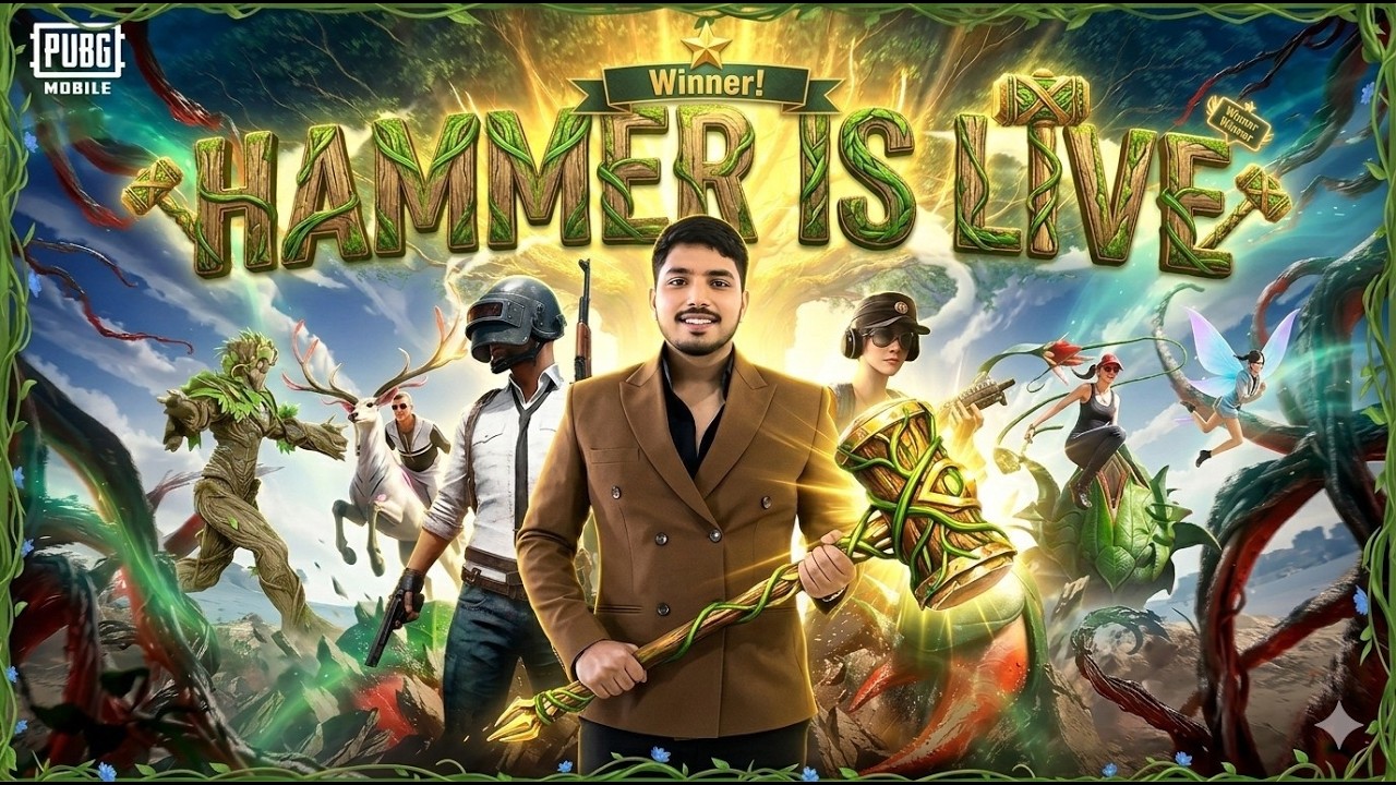 🔴 BGMI LIVE | Aaj Lobby Garam 🔥 | Hammer is Live