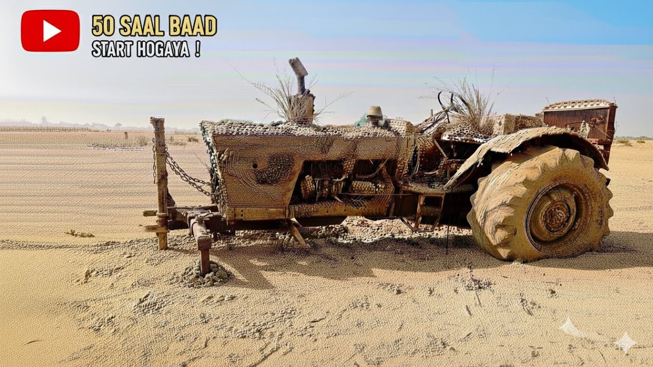 👉 Decades-Old Muddy Tractor Restored Using New Techniques | Full Revival Process….