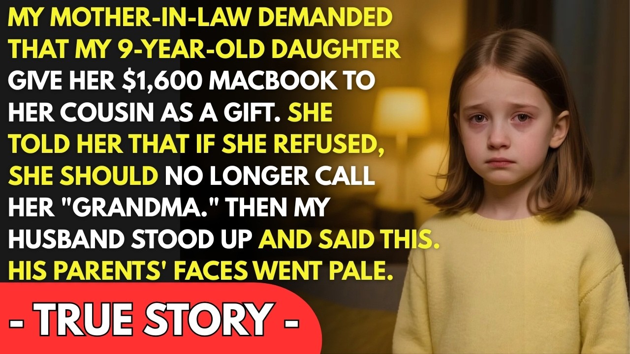 My mother-in-law told my 9-year-old, “If you don’t share, don’t call me Grandma.”