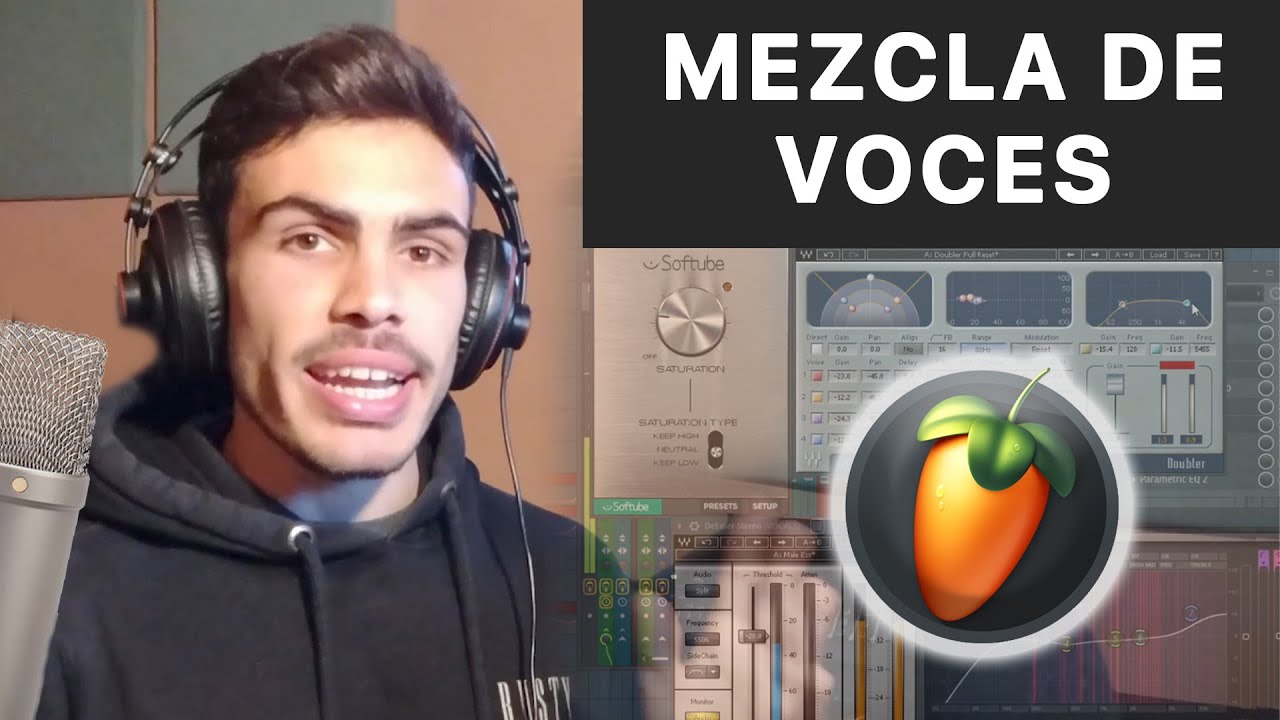 MEZCLAR VOCES en FL STUDIO Trap, Rap, R&B