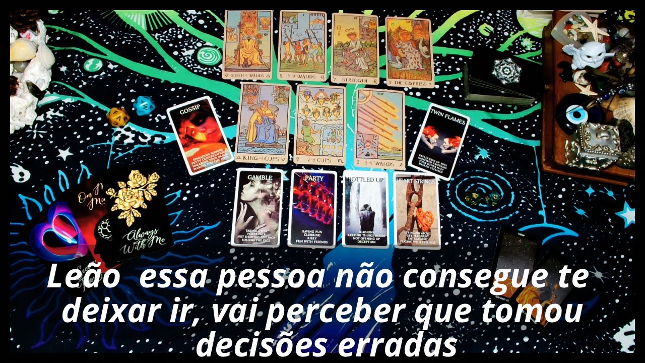 Leão 3ºdec essa pessoa não consegue te deixar ir, vai perceber que tomou decisões erradas