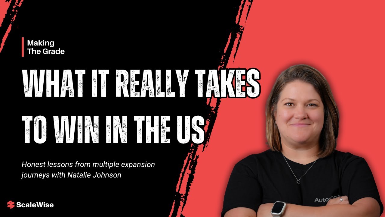 Natalie Johnson on the honest lessons from scaling in the US