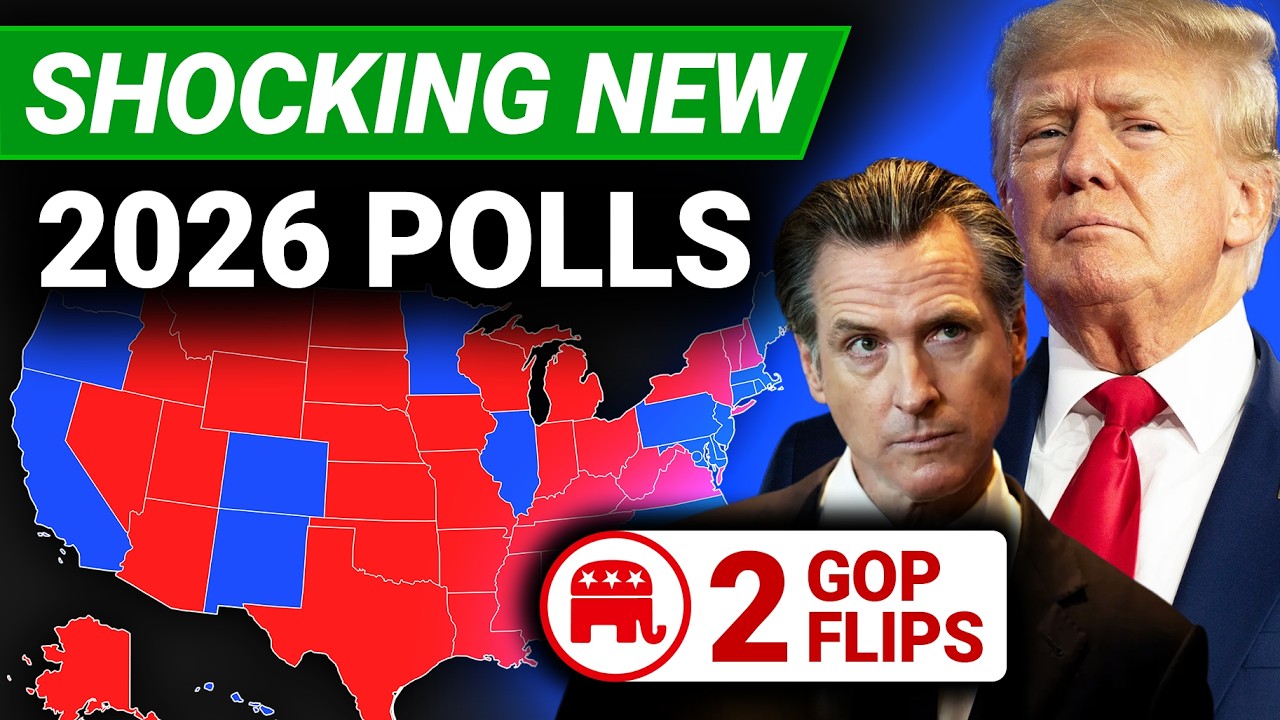 2 GOP FLIPS Incoming! 2026 Election Map Based On The Latest Polls