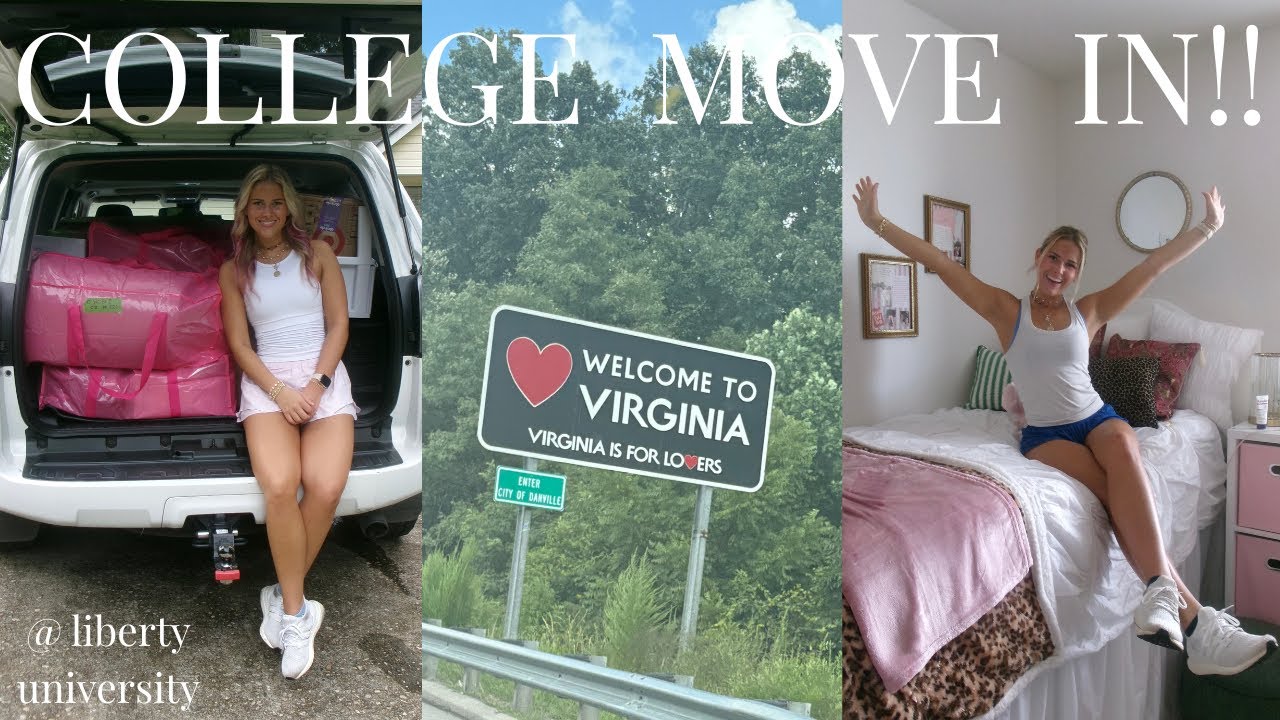 COLLEGE MOVE IN + DORM TOUR @ LIBERTY UNIVERSITY | commons two