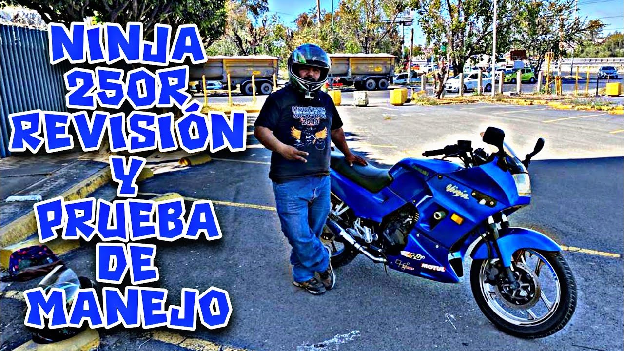 KAWASAKI NINJA 250R CONOCIENDOLA UN POCO MAS/ REVISIÓN Y PRUEBA DE MANEJO