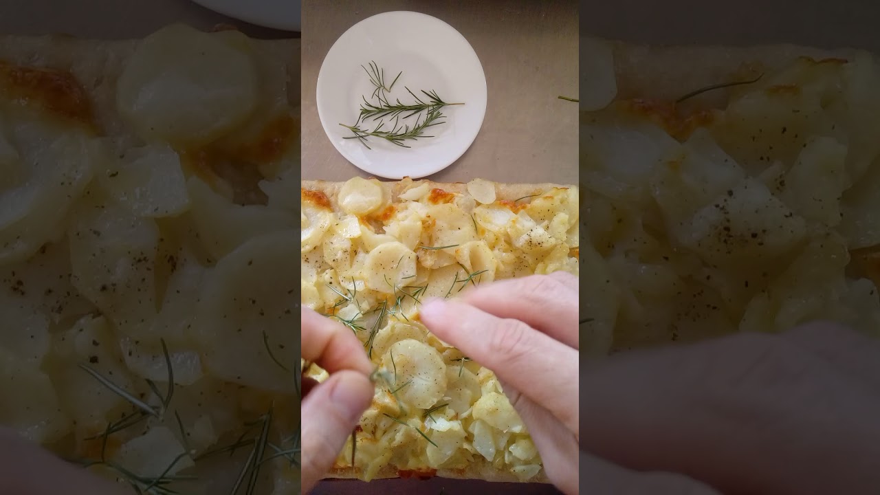 Helppo roomalaistyyppinen peltipizza 72h osa 2 (Levitys, t&auml;ytt&ouml;, paisto) 4/4