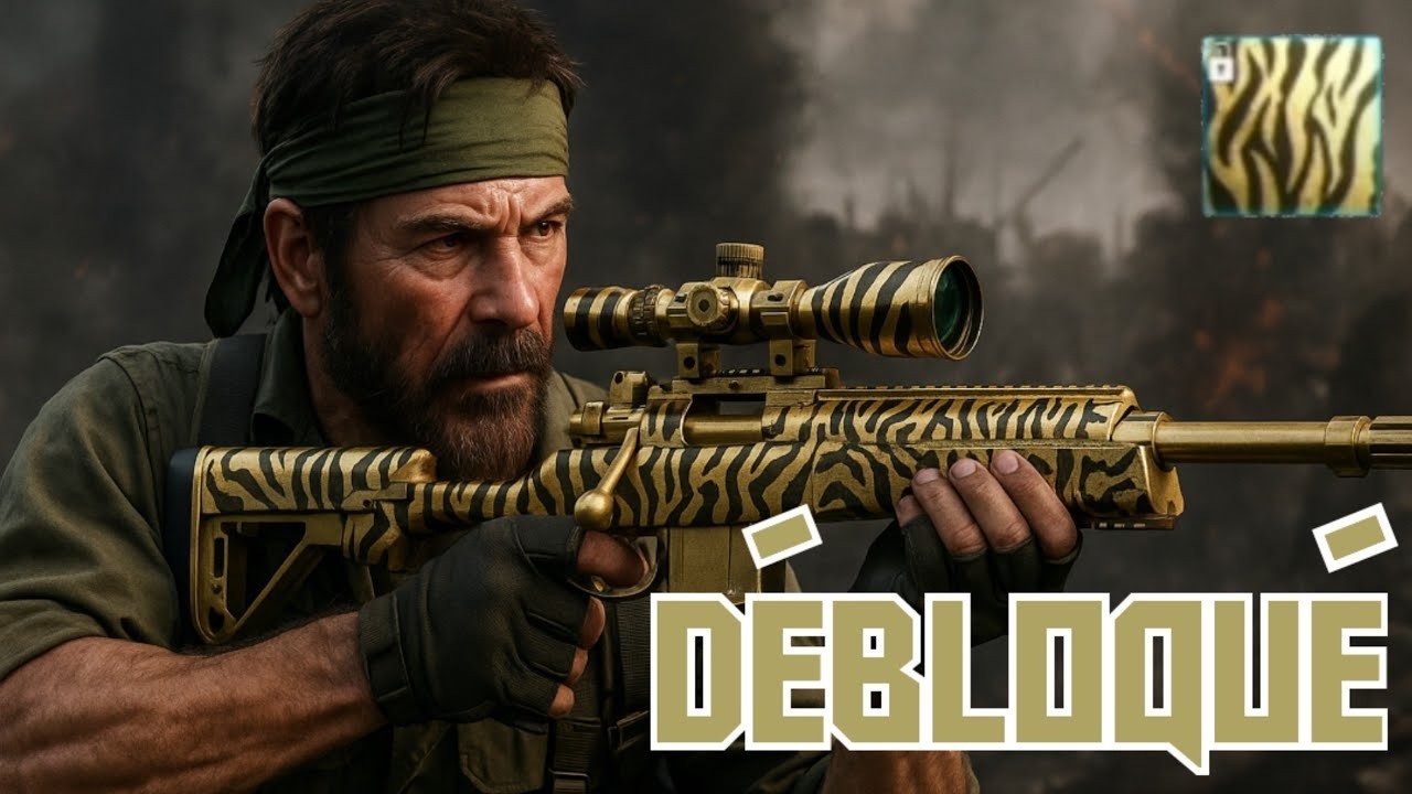 Je débloque le camo tigre doré sur WARZONE