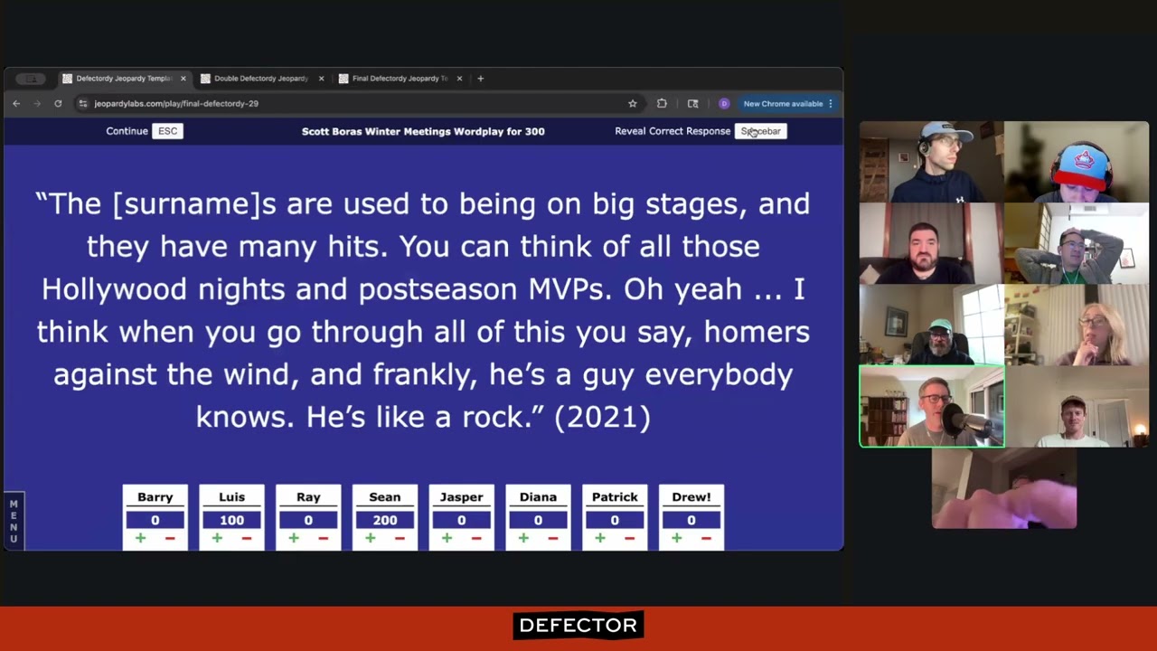Defector Thursday Night Trivia, With David Roth (11/13/25) | Defector