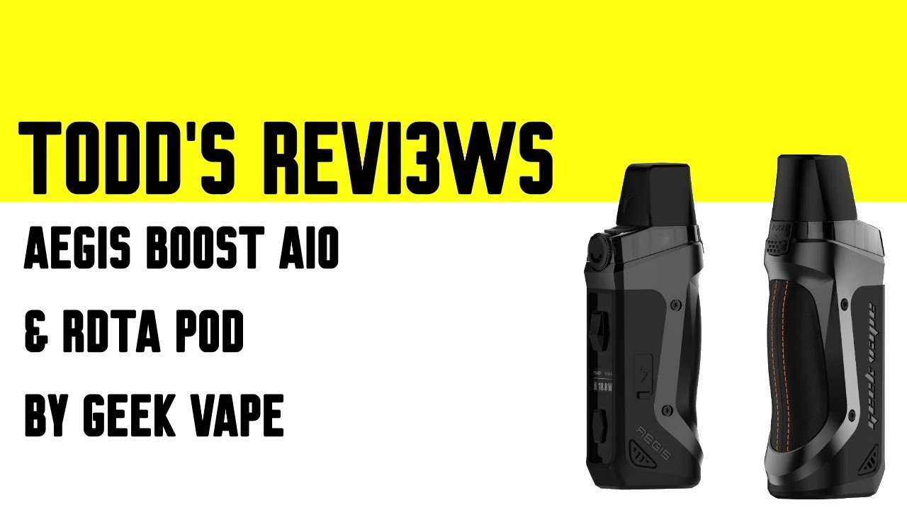 AEGIS Boost & RDTA by Geek Vape