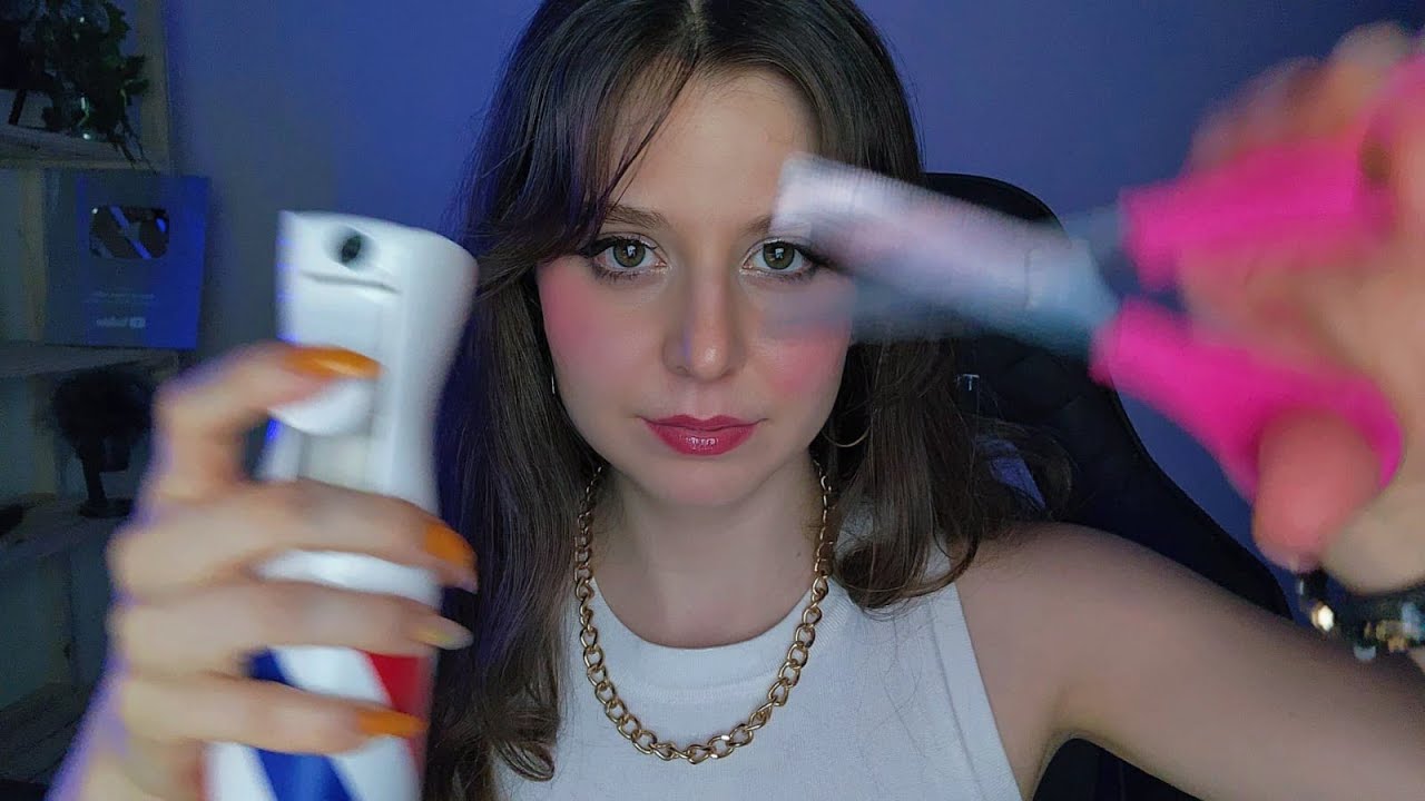 ASMR | Cortando seu cabelo DE FORMA RAPIDA E AGRESSIVA