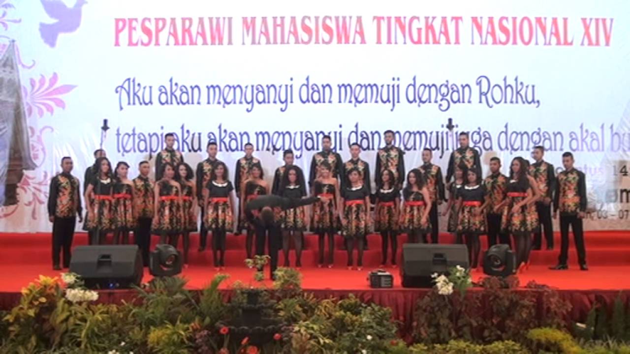 PSM Universitas  Pattimura ambon Hotumese Choir Walk Together Children