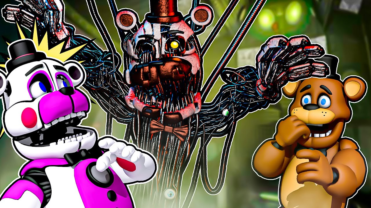 Molten Freddy JUMPSCARES in Freddy Fazbear's Pizzeria Simulator