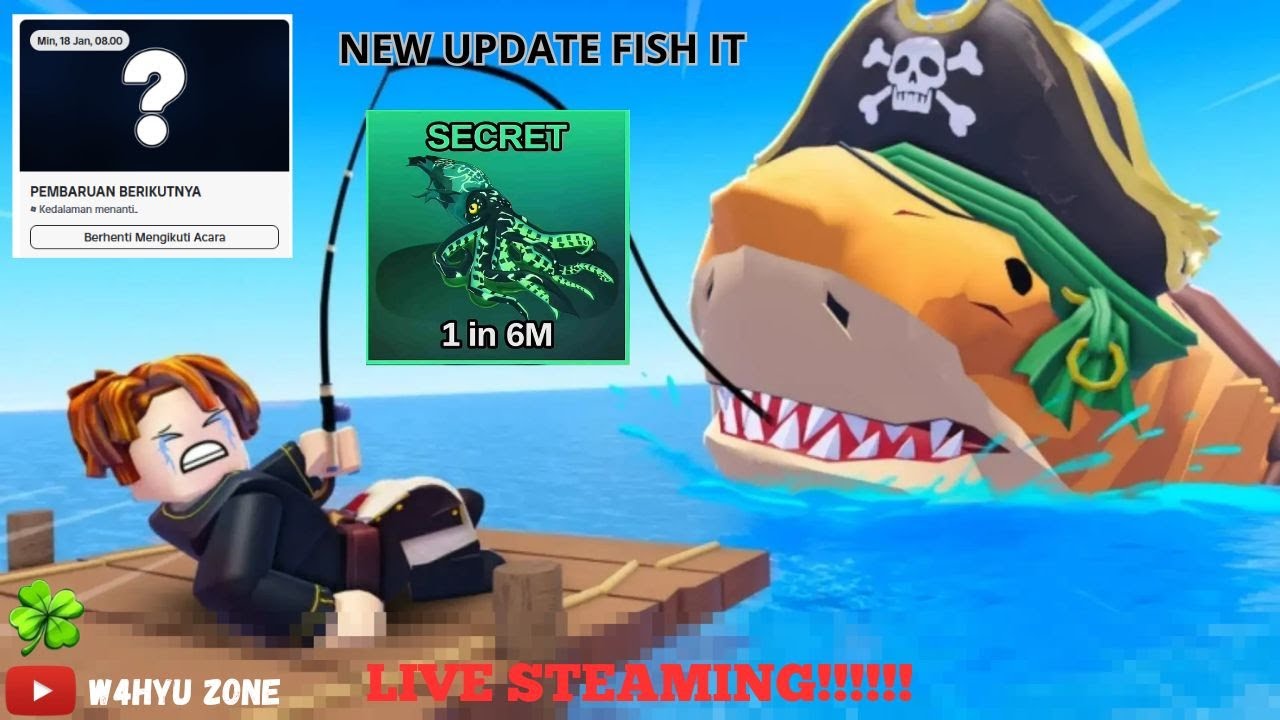 FISH IT | NEW UPDATE FISH IT LEVIATHAN