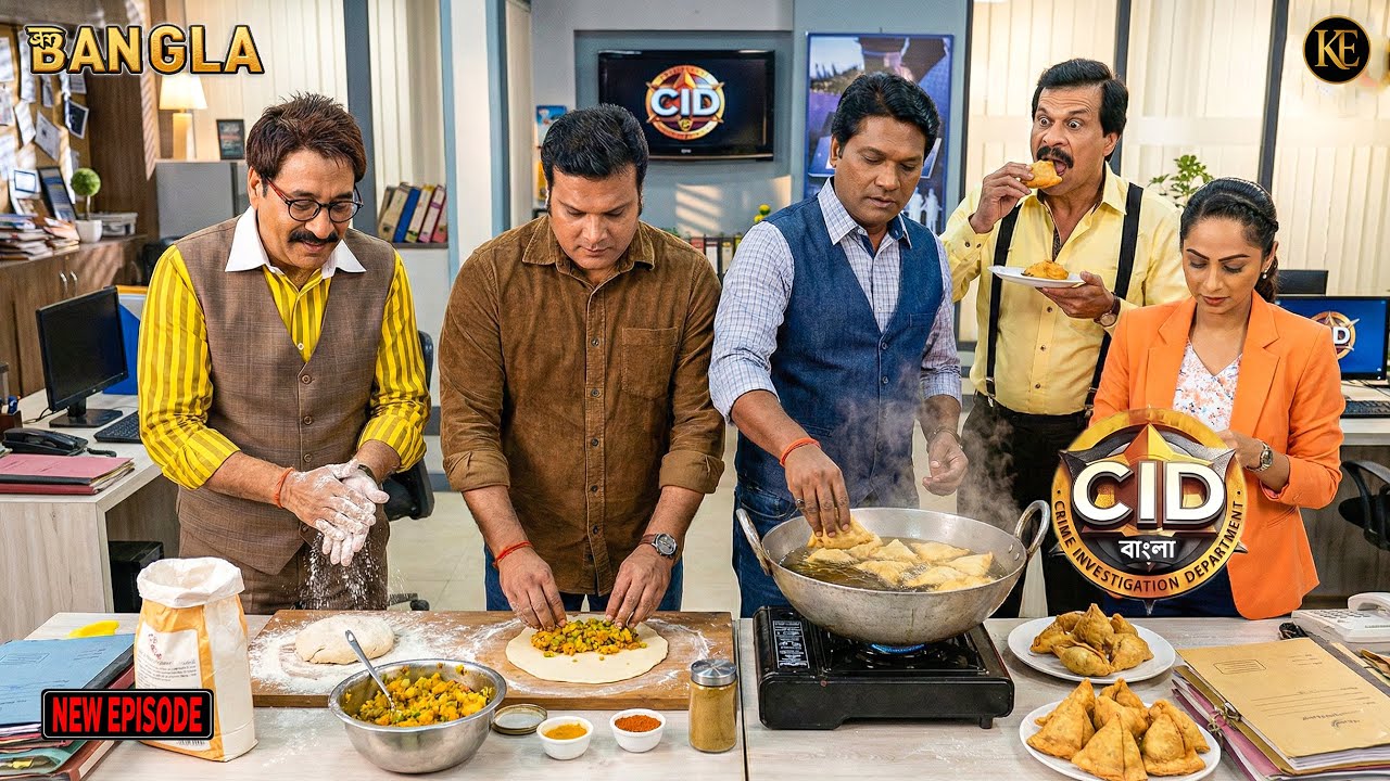 “বাংলা মিশনে যাওয়ার আগে সিআইডি টিম অফিসেই সামোসা তৈরি করেছিল।” || CID Bangla || নতুন পর্ব ২০২৬