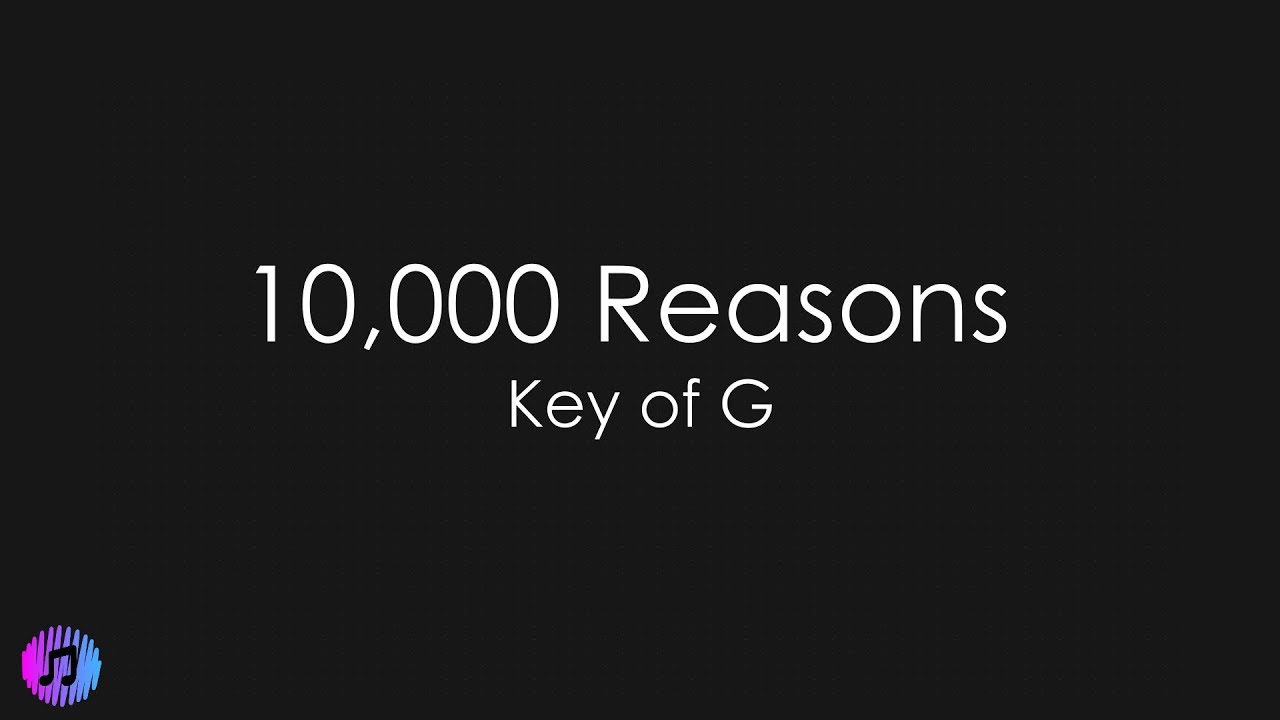 Matt Redman - 10,000 Reasons (Bless the Lord) | Piano Karaoke [Key of G]