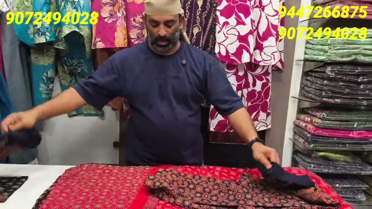 Ramadan special അജ്‌റക് പ്രിൻ്റ്......😍😍😍