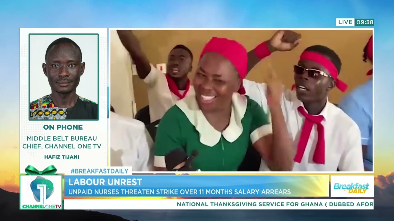 &ldquo;We Can&rsquo;t Wait Any Longer!&rdquo; &mdash; Nurses Protest 11 Months Salary Delay | Breakfast Daily