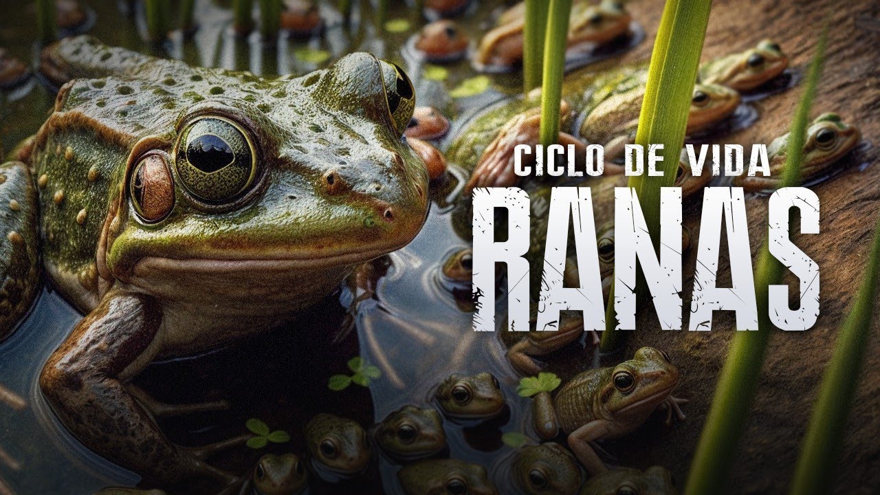 El CICLO de vida de las RANAS y Renacuajos &middot; DOCUMENTAL de Ranas
