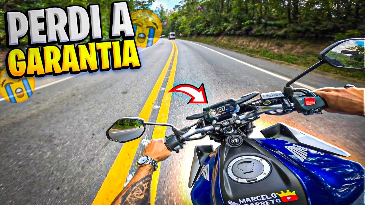 FUI PRA RUA TESTAR A CB 300F TWISTER SEM FILTRO - ESCUTA ESSE RONCO 😈🔥