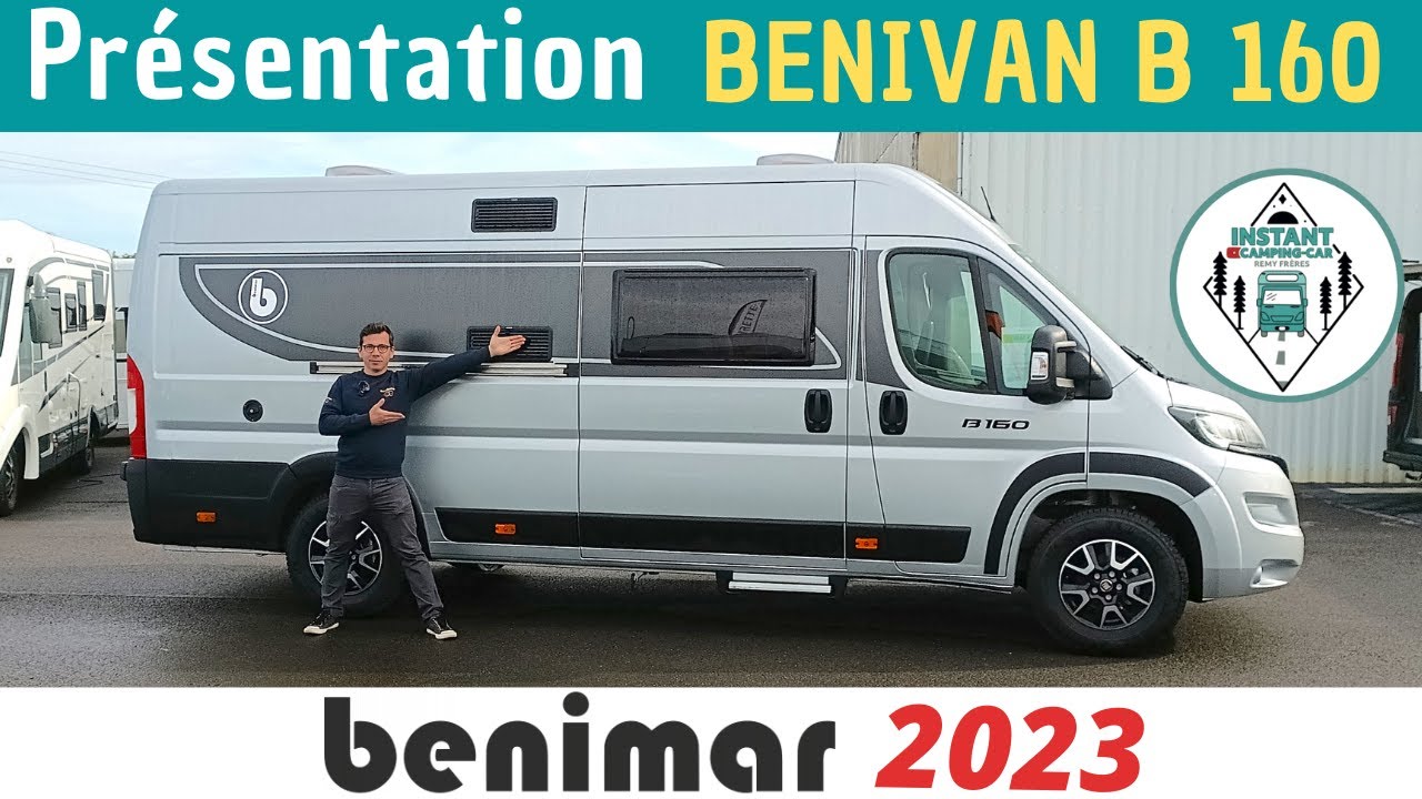 LITS JUMEAUX ! Présentation BENIMAR B160 modèle 2023 *Instant Camping-Car*