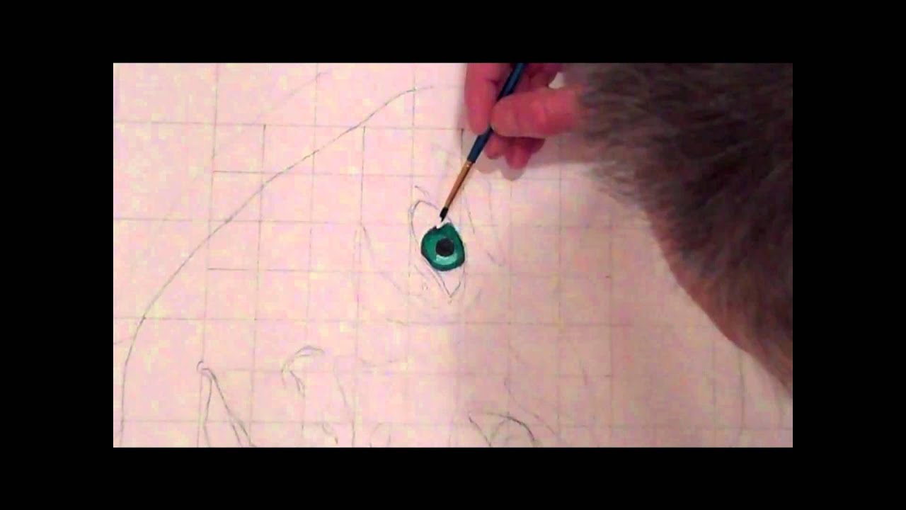 How to Paint the Eye in Oil on Canvas.wmv
