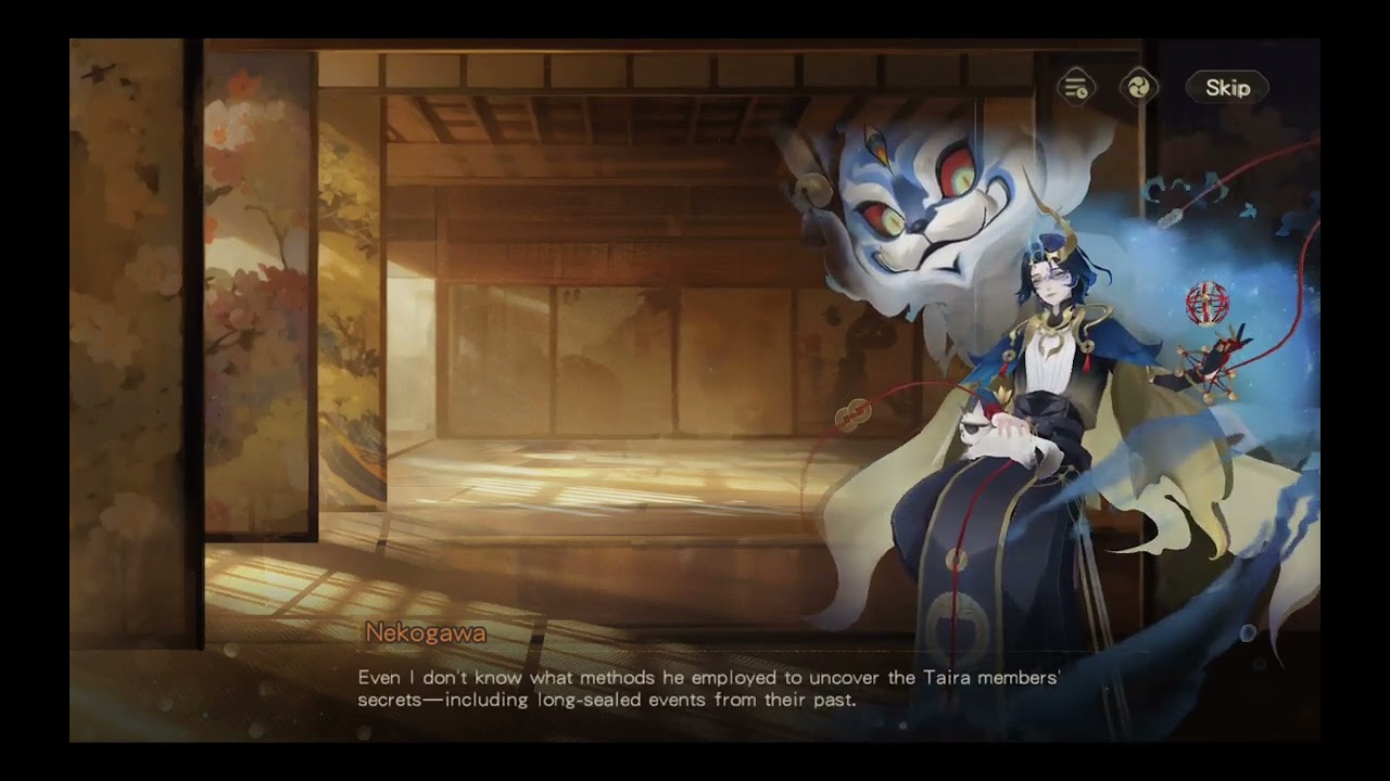 [Onmyoji] New Era Overture: Fujiwara no Michinaga Release Event Story Part 2: Taira's War