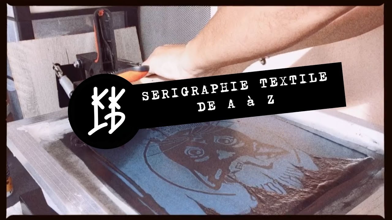Tuto serigraphie de A &agrave; Z