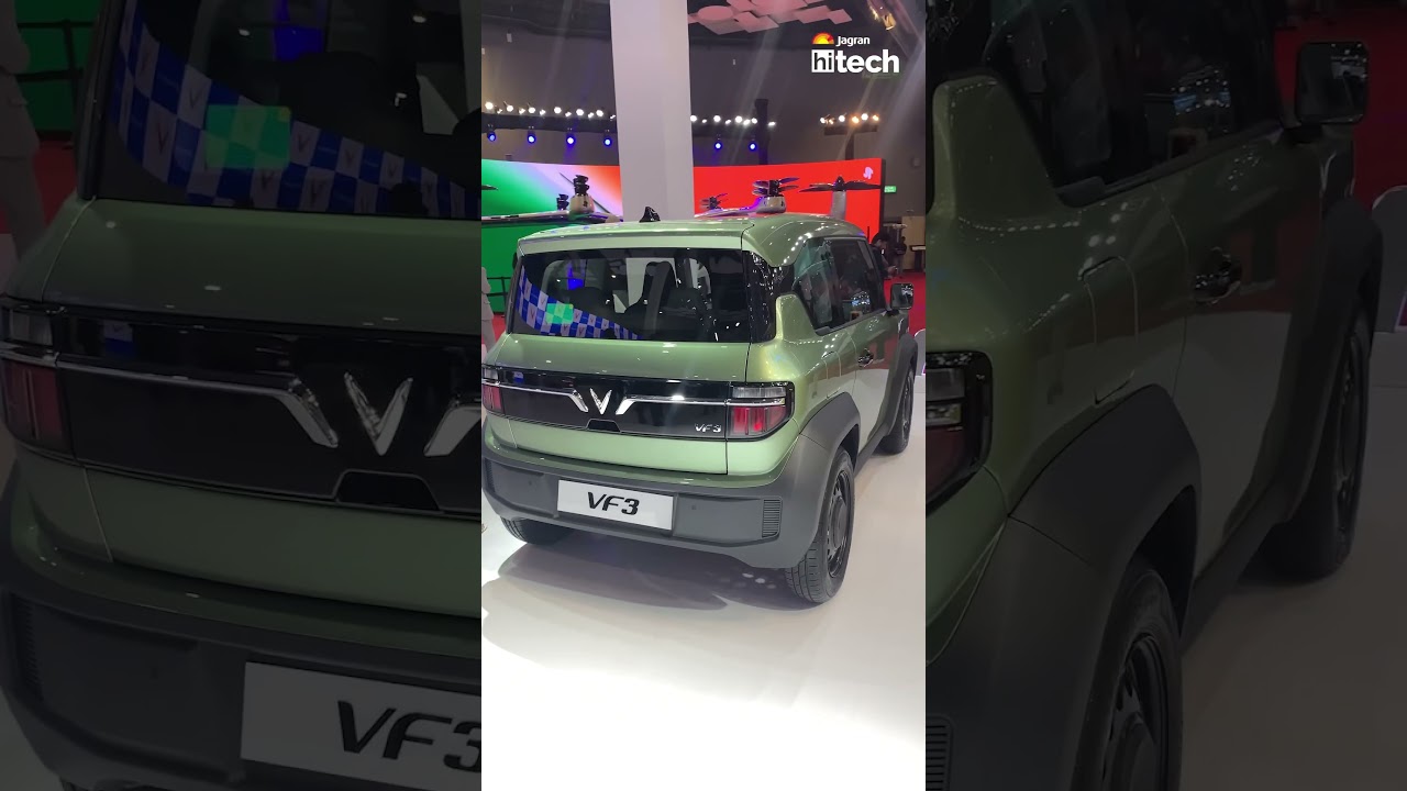 VinFast VF3 First Look | Bharat Mobility Global Expo 2025 🚗✨