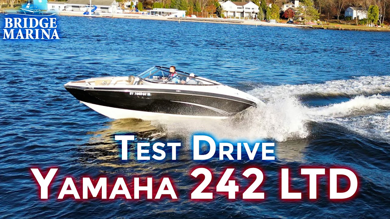 Yamaha 242 LTD Jet Boat with Twin 1.8L High Output Yamaha Engines: Boat Review and Test Drive