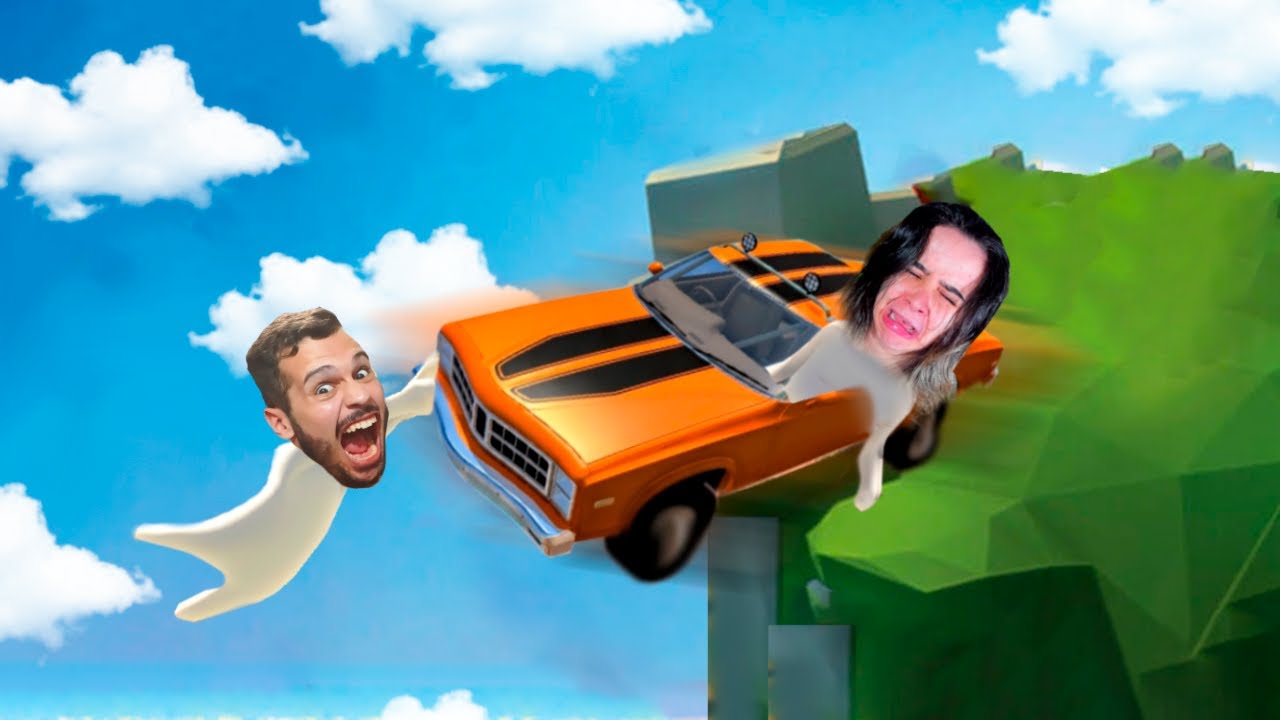 Nunca confie em mim para Dirigir um Carro no Human fall flat!