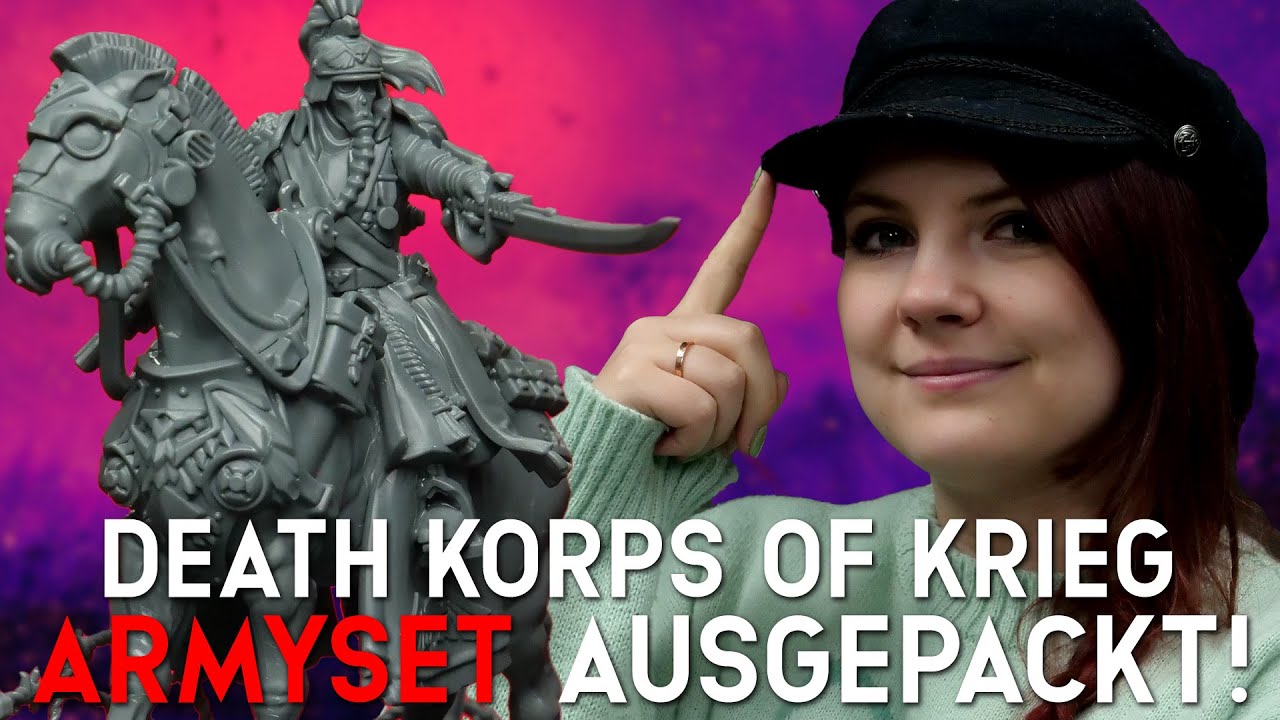Die neuen DEATH KORPS sind ENDLICH da! - Ich packe das Army-Set aus.