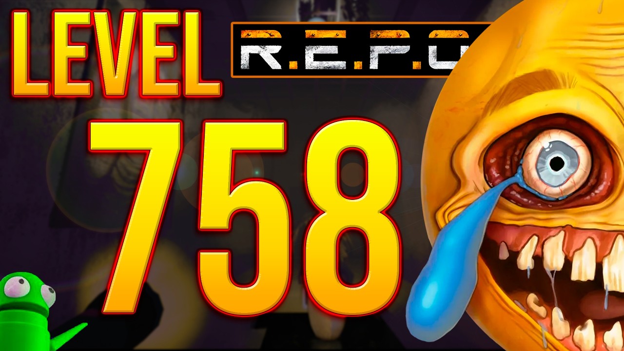 I beat R.E.P.O. level 758 IGNORING ALL THE MONSTERS