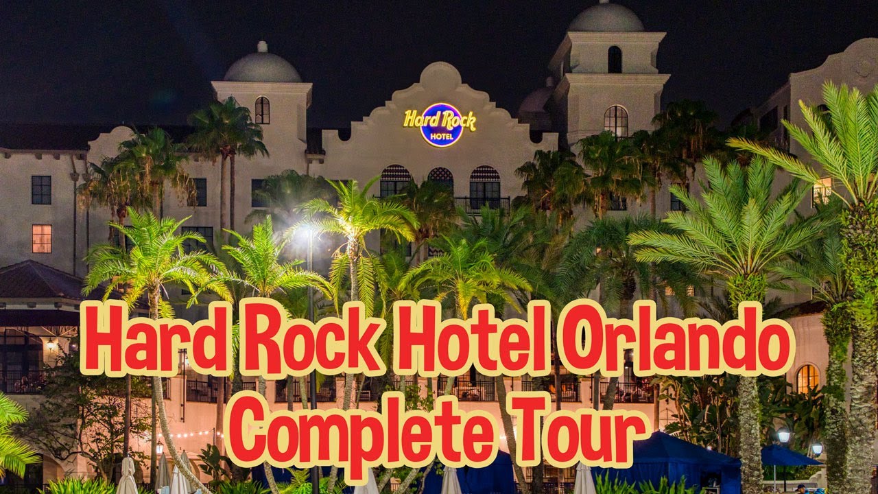 Hard Rock Hotel Orlando - Full Resort and Room Tour