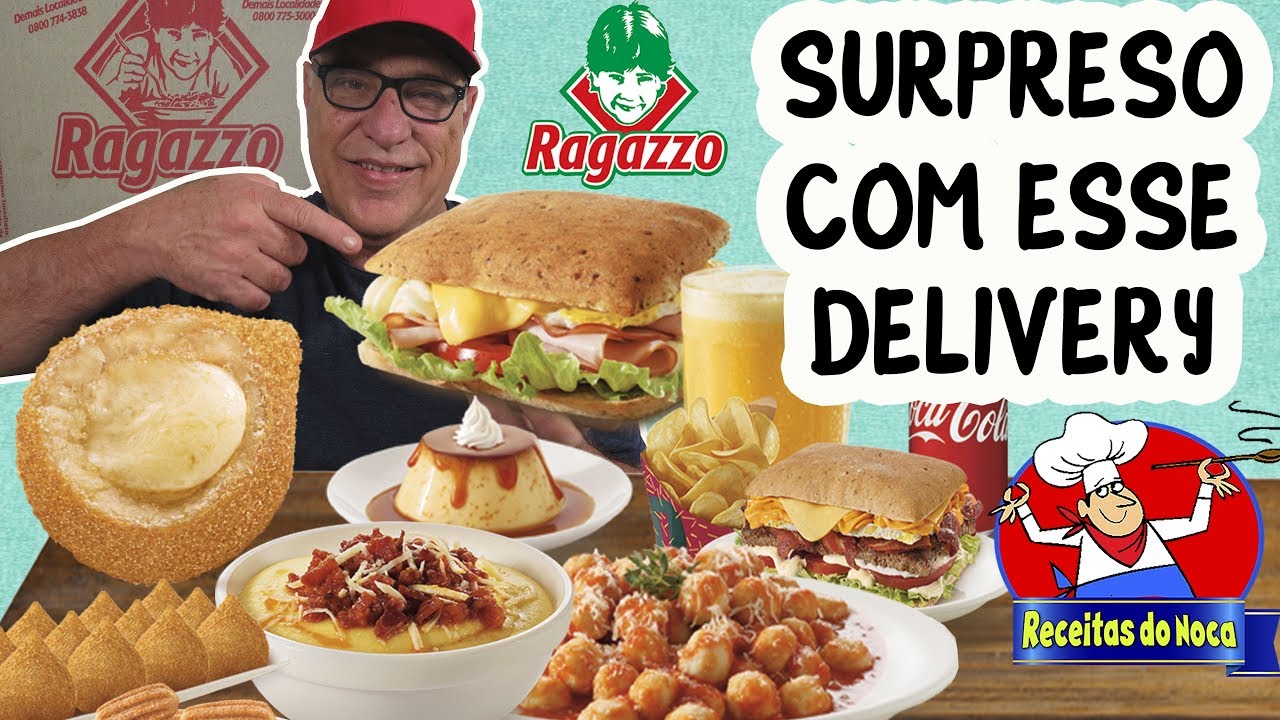 MUITO SURPRESO COM O DELIVERY RAGAZZO