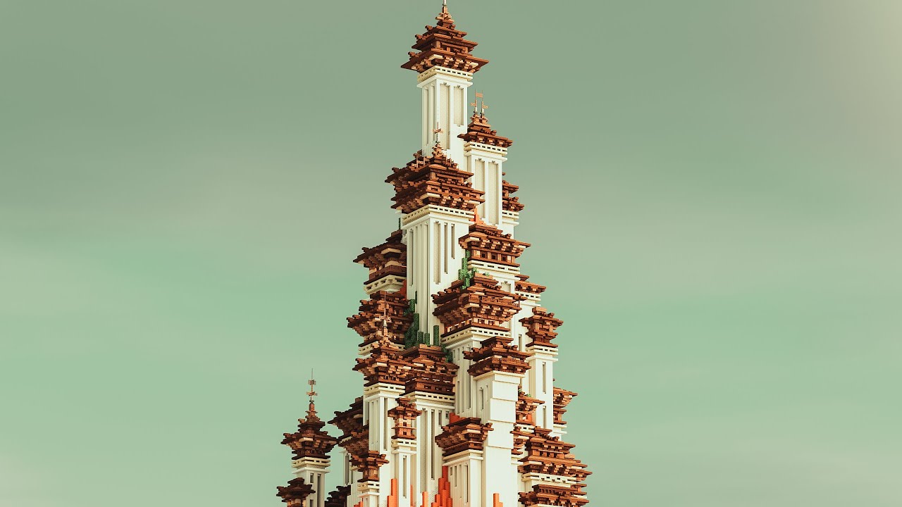 the ancient ruins of Solari [Minecraft timelapse]