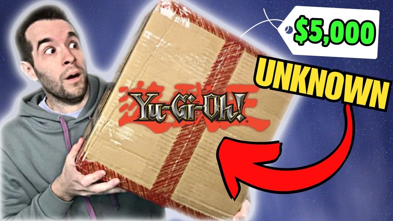 Opening An UNKNOWN Yugioh Collection (MASSIVE BOX)