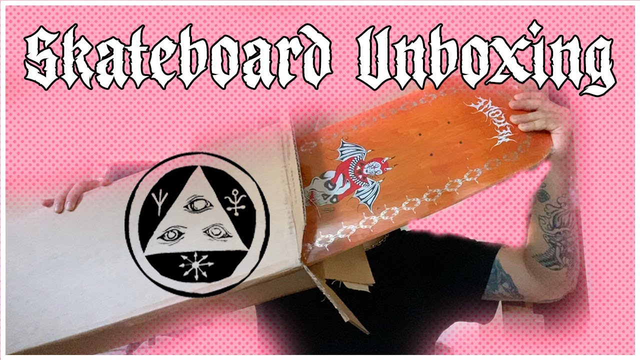 Welcome Skateboard Deck Unboxing