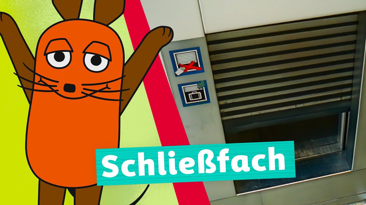 Was passiert mit dem Gepäck in einem automatischen Schließfach? | Die Maus | WDR