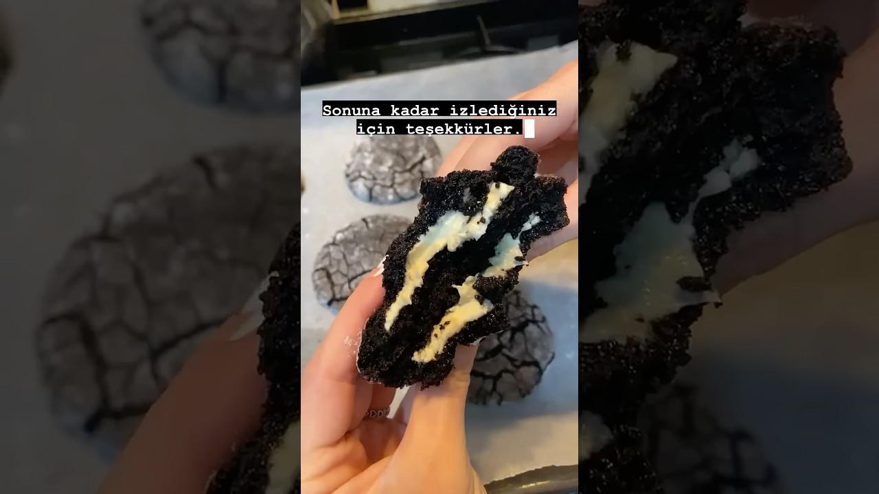 EN KOLAY COOKİE - BEYAZ &Ccedil;İKOLATA DOLGULU &Ccedil;ATLAK KURABİYE