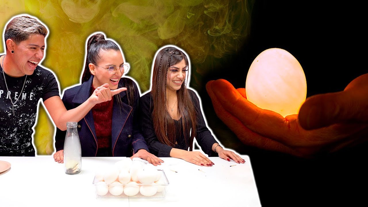 Laboratorio YouTuber | Experimentos con huevos