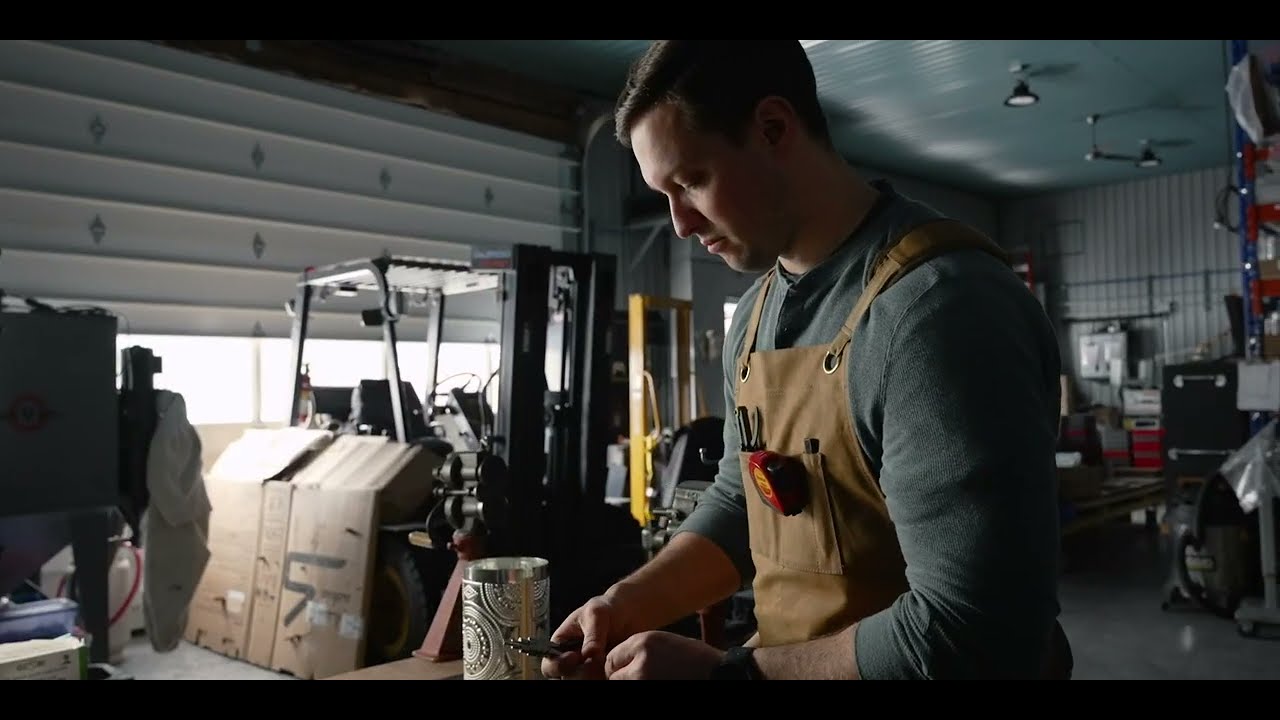Pietersma Tinworks - Handcrafting Tin Tinsel Promo