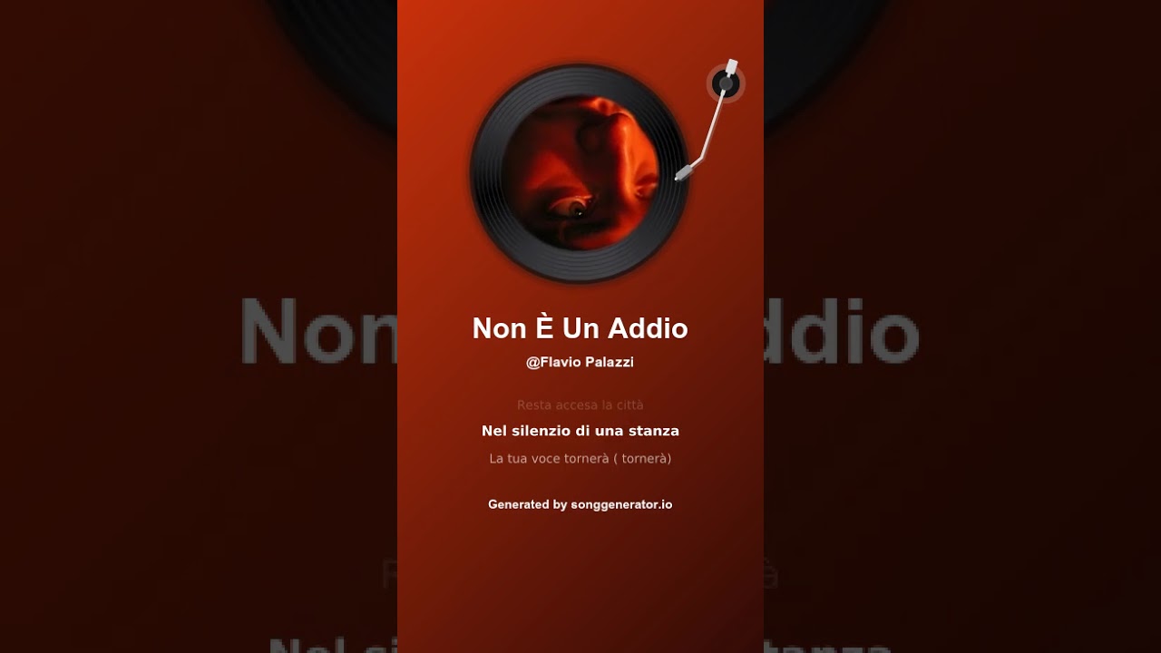Non È Un Addio