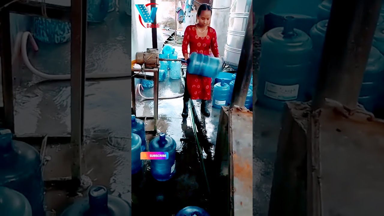 How to Clean Mineral water Jar #shorts