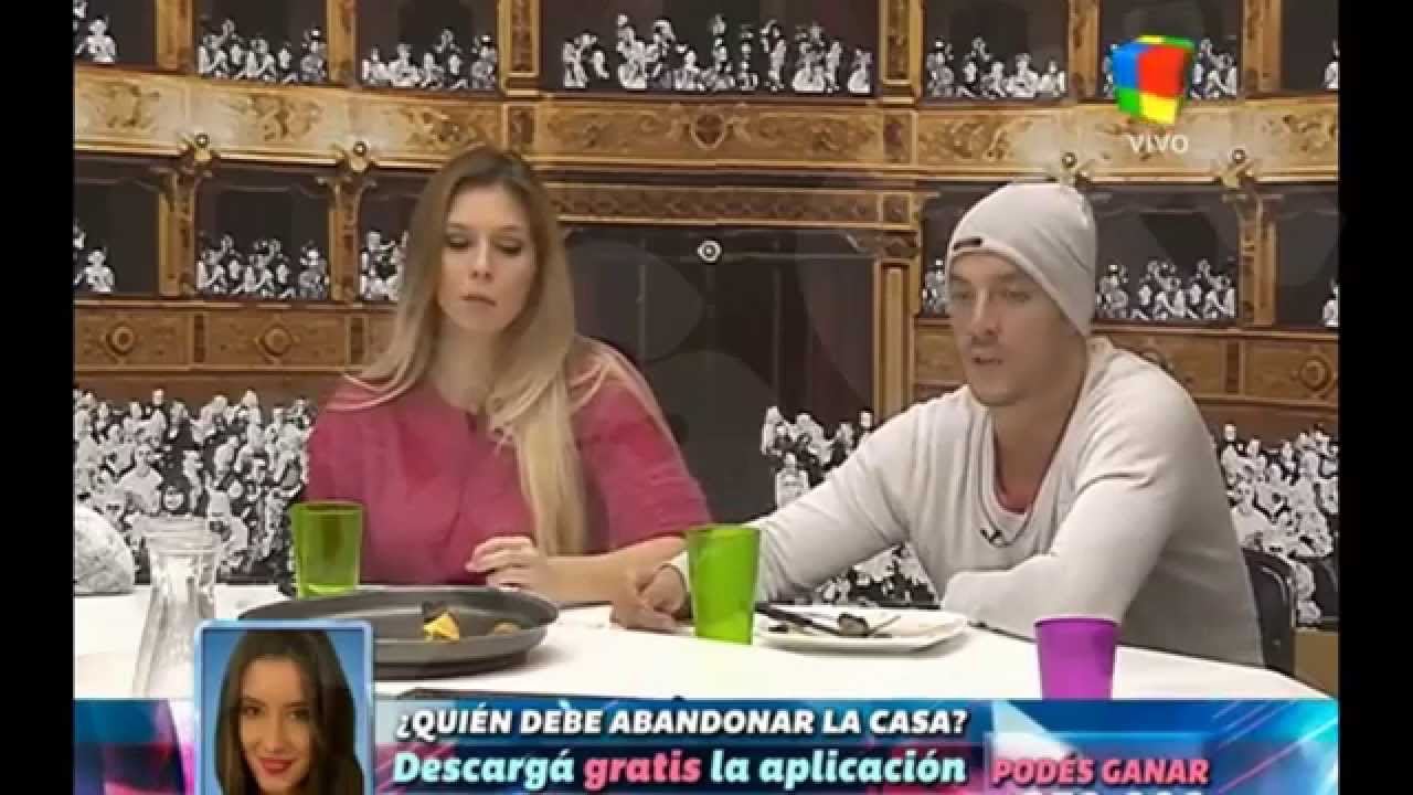 Fran y Mariano hablando de la expulsion de Brian [GH 2015]