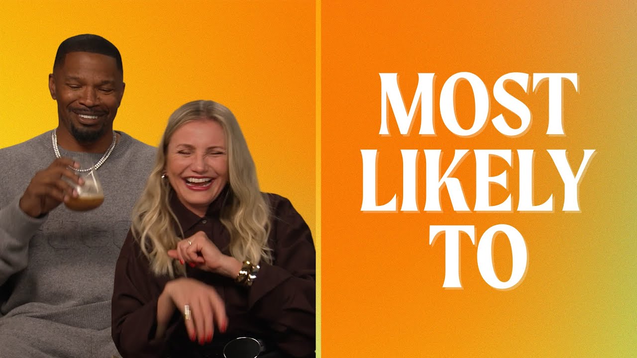 Cameron Diaz and Jamie Foxx Being Best Friends For 8 Minutes | Cosmopolitan UK